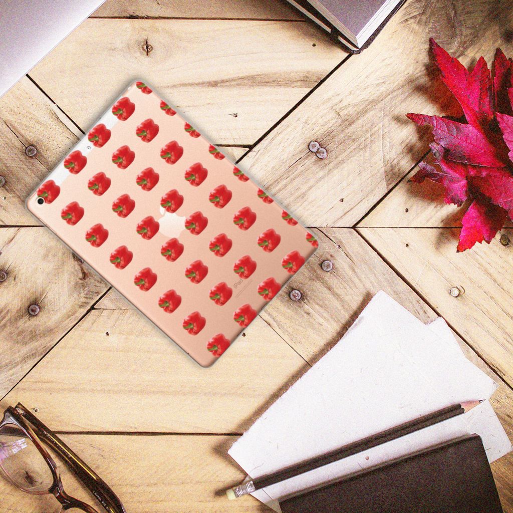 Apple iPad 10.2 | iPad 10.2 (2020) | 10.2 (2021) Tablet Cover Paprika Red