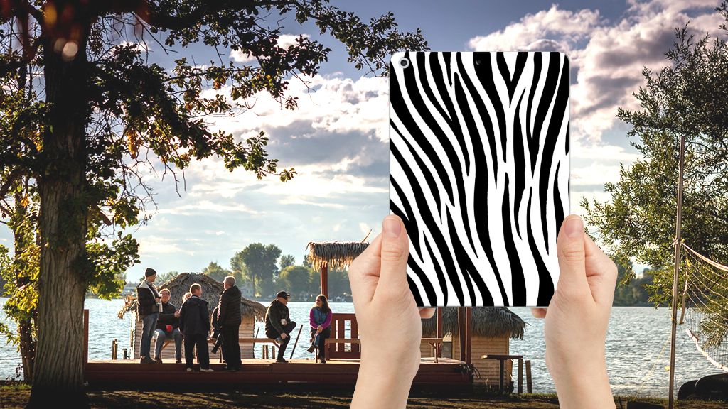 Apple iPad 9.7 2018 | 2017 Back Case Zebra
