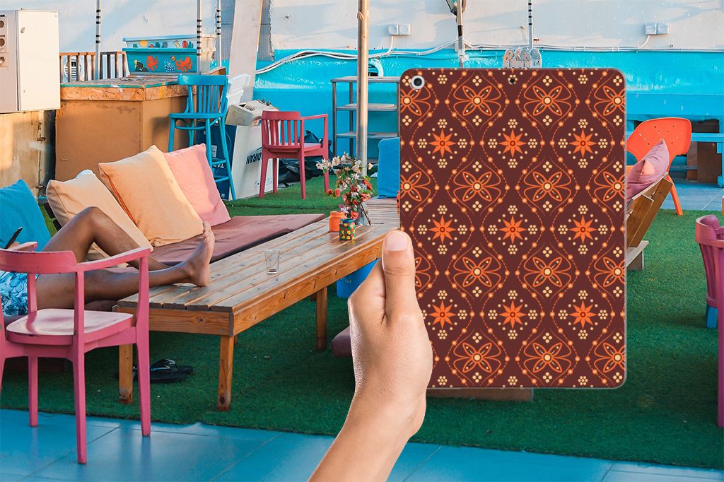 Apple iPad 9.7 2018 | 2017 Hippe Hoes Batik Brown
