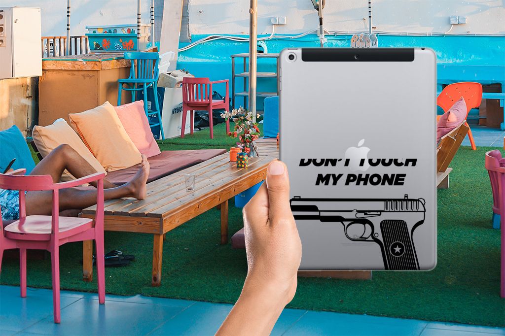 Apple iPad 9.7 2018 | 2017 Print Case Pistol DTMP