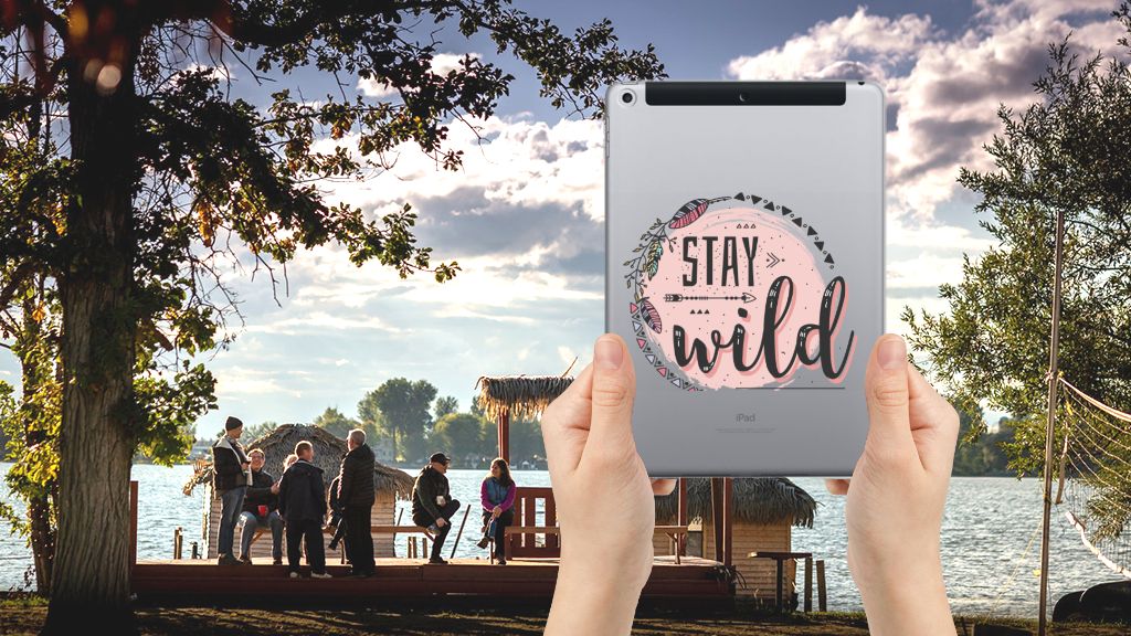 Apple iPad 9.7 2018 | 2017 Tablet Back Cover Boho Stay Wild