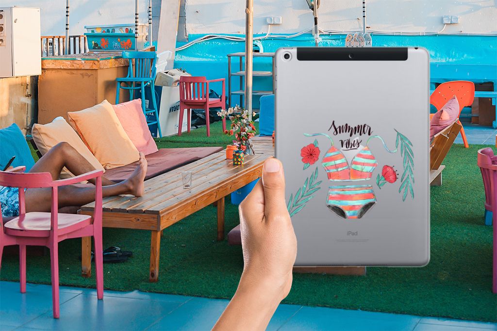 Apple iPad 9.7 2018 | 2017 Tablet Back Cover Boho Summer
