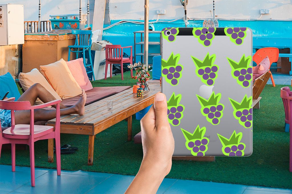 Apple iPad 9.7 2018 | 2017 Tablet Cover Druiven