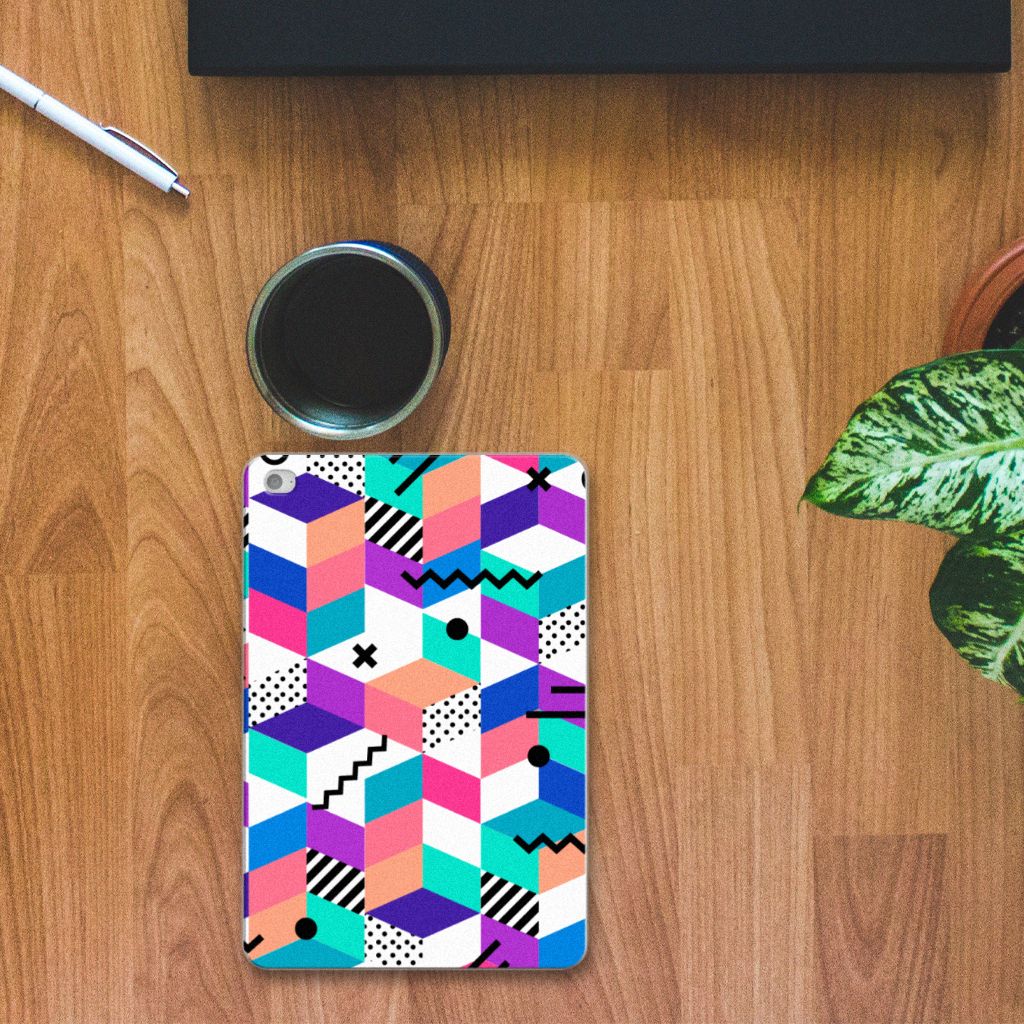 Apple iPad Mini 4 | Mini 5 (2019) Back Cover Blokken Kleurrijk