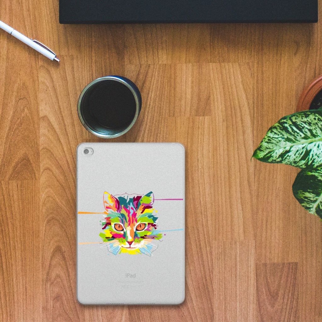 Apple iPad Mini 4 | Mini 5 (2019) Tablet Back Cover Cat Color