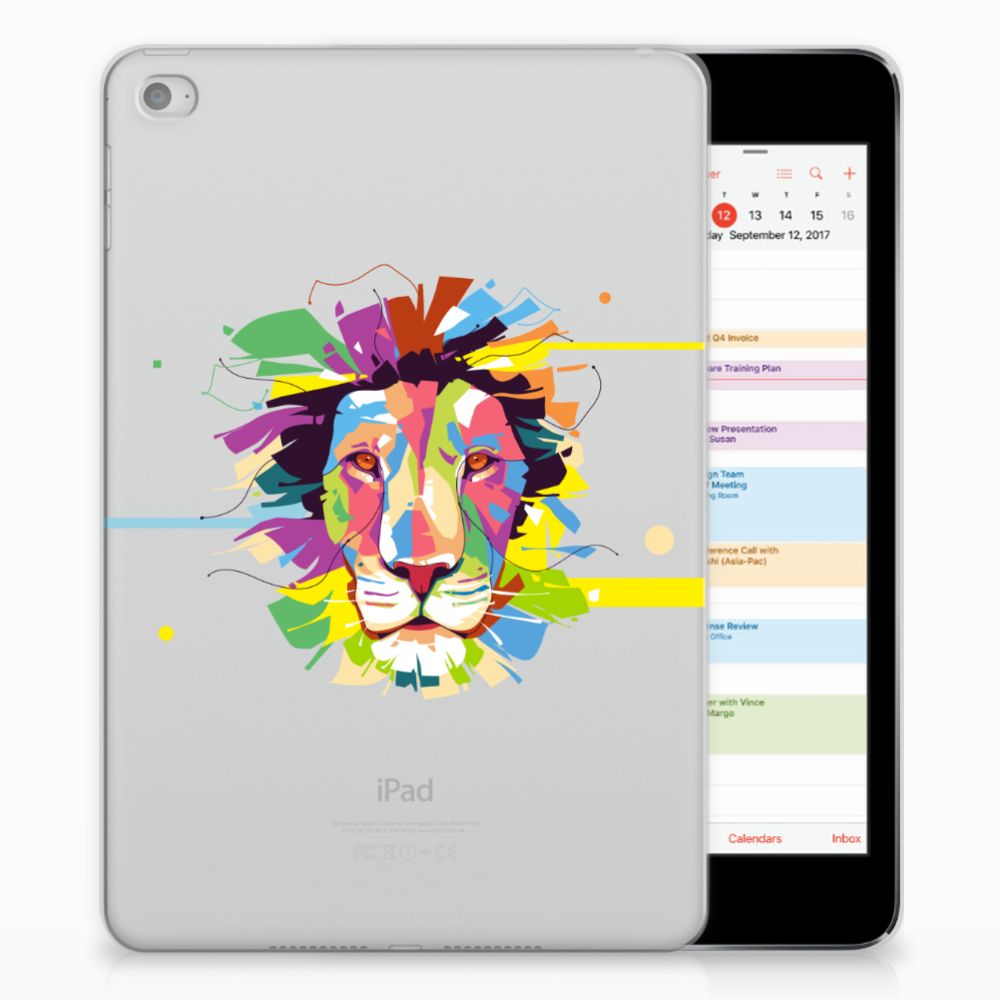 Apple iPad Mini 4 | Mini 5 (2019) Tablet Back Cover Lion Color