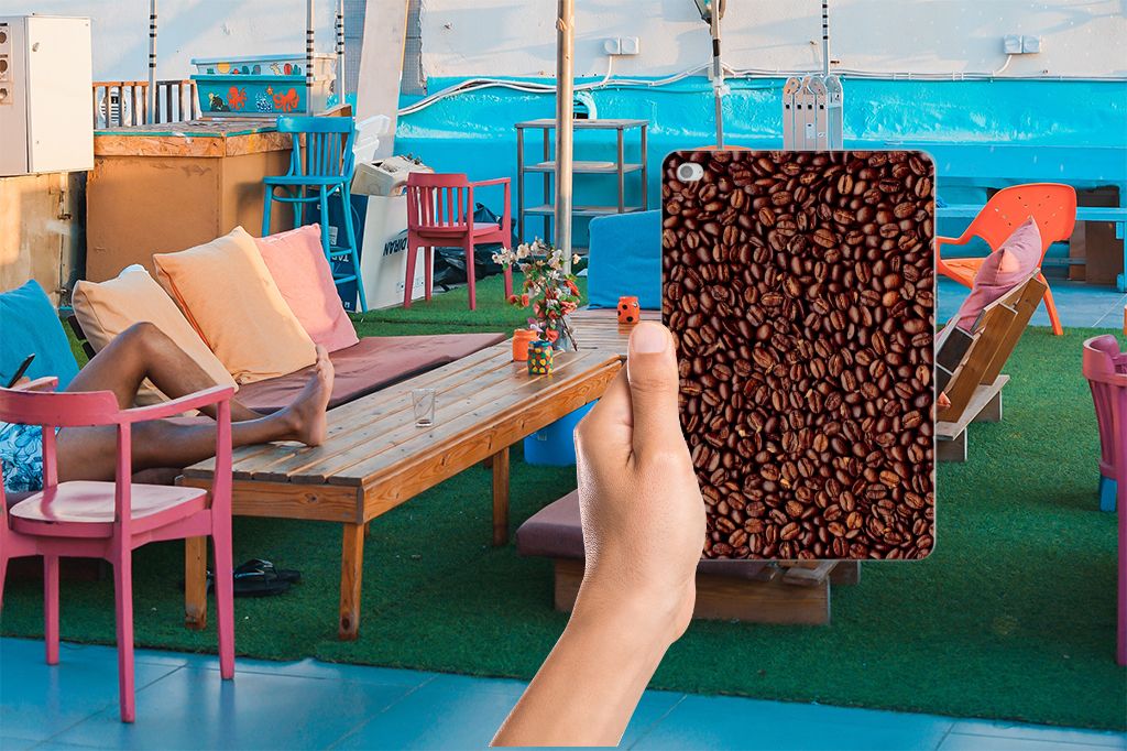 Apple iPad Mini 4 | Mini 5 (2019) Tablet Cover Koffiebonen