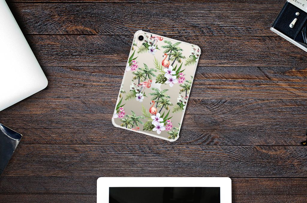 Apple iPad mini 6 (2021) Back Case Flamingo Palms - B2C Telecom