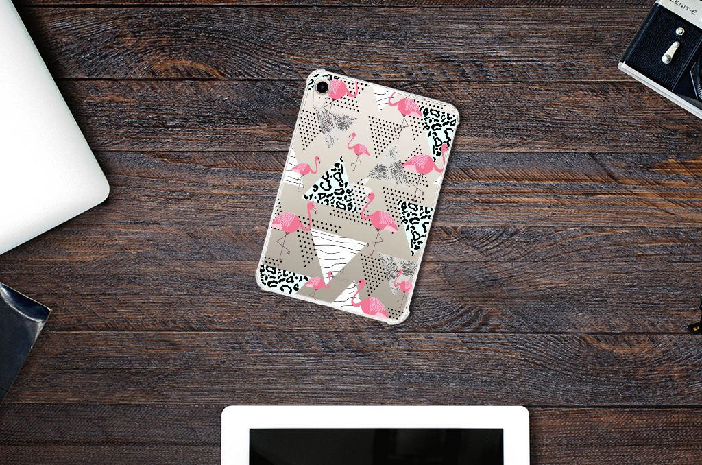Apple iPad mini 6 (2021) Back Case Flamingo Triangle - B2C Telecom