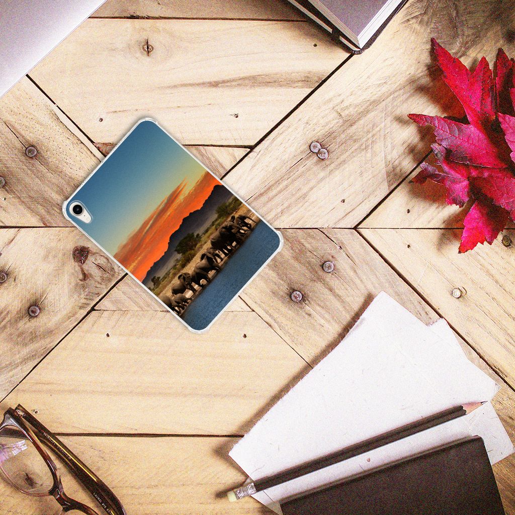 Apple iPad mini 6 (2021) Back Case Olifanten - B2C Telecom