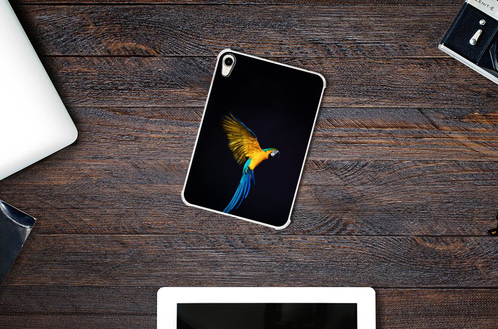 Apple iPad mini 6 (2021) Back Case Papegaai - B2C Telecom