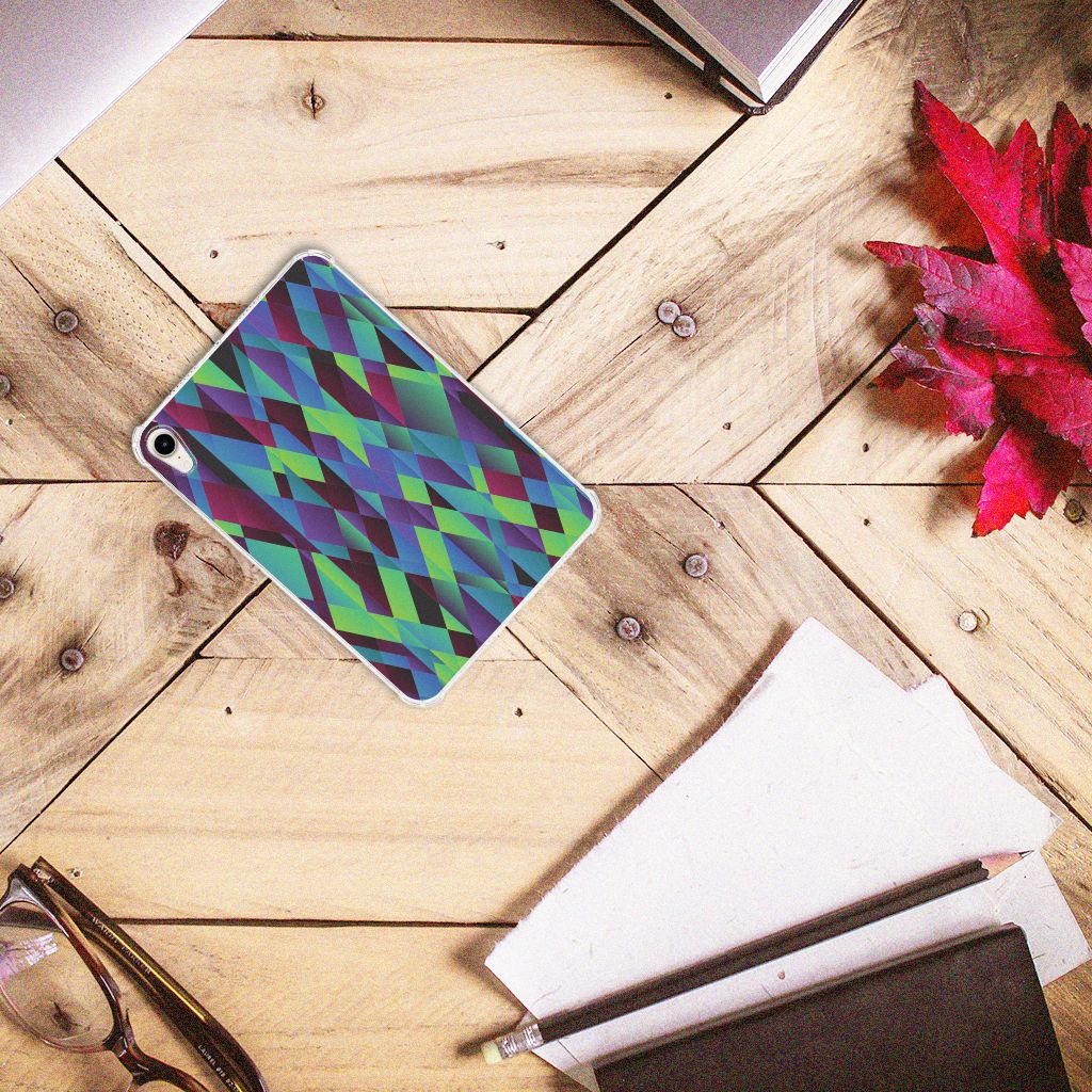 Apple iPad mini 6 (2021) Back Cover Abstract Green Blue - B2C Telecom