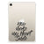 Apple iPad mini 6 (2021) Back cover met naam Heart Smile - B2C Telecom