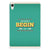 Apple iPad mini 6 (2021) Back cover met naam Quote Begin - B2C Telecom