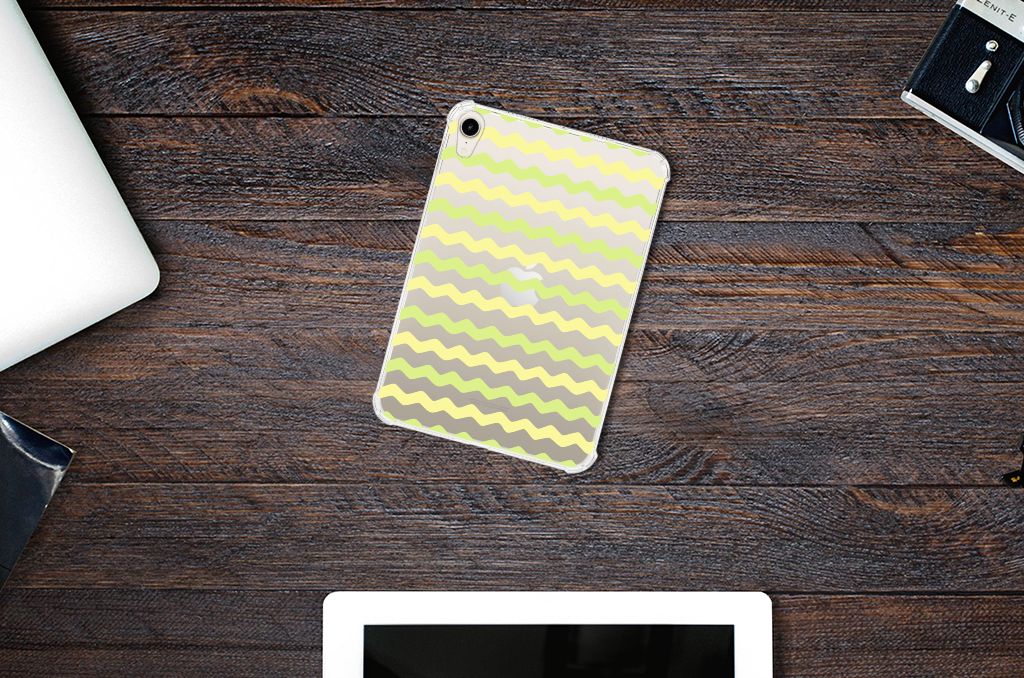 Apple iPad mini 6 (2021) Hippe Hoes Waves Yellow - B2C Telecom