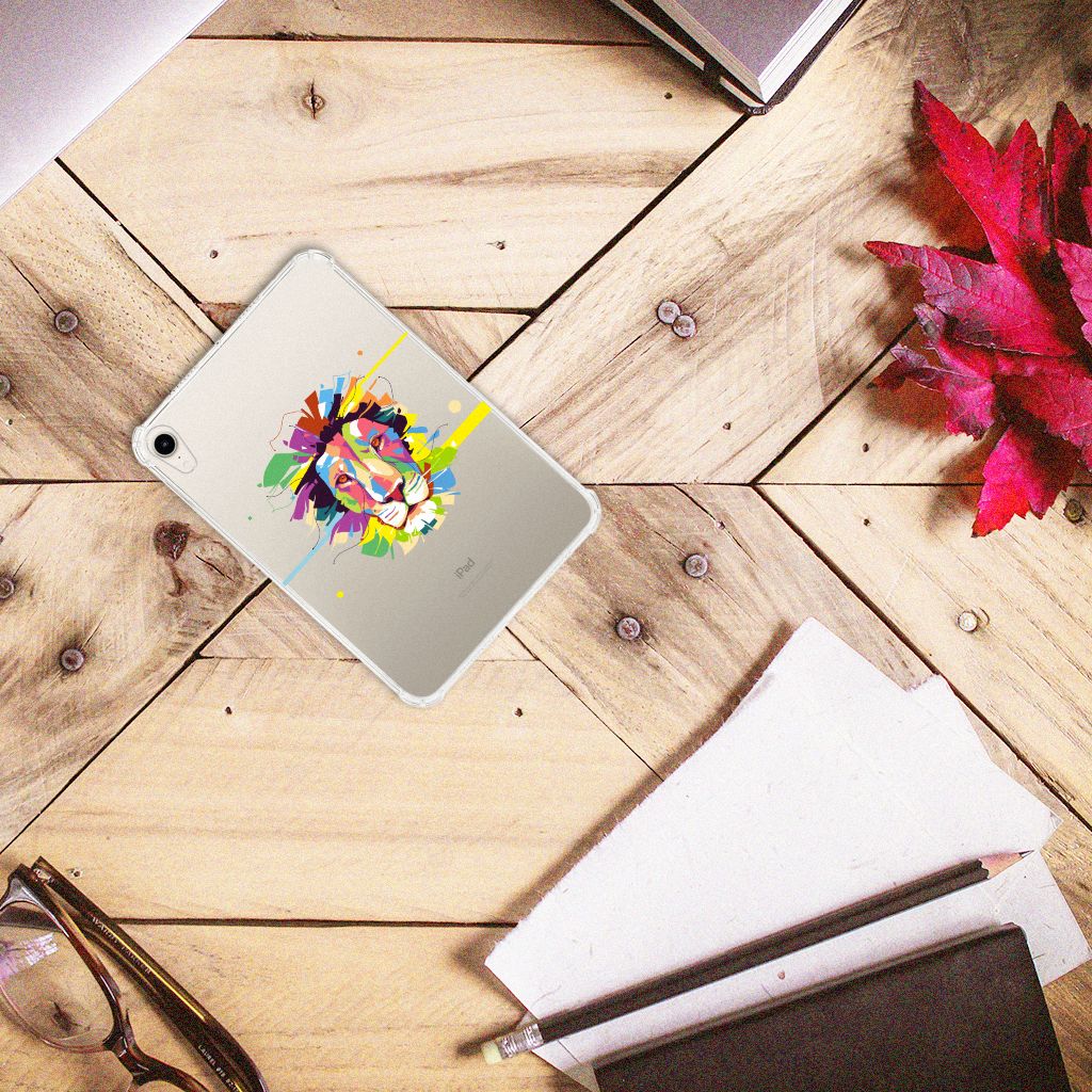 Apple iPad mini 6 (2021) Tablet Back Cover Lion Color bovenaanzicht