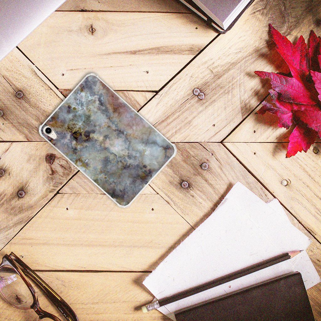 Apple iPad mini 6 (2021) Tablet Back Cover Marmer Grijs - B2C Telecom