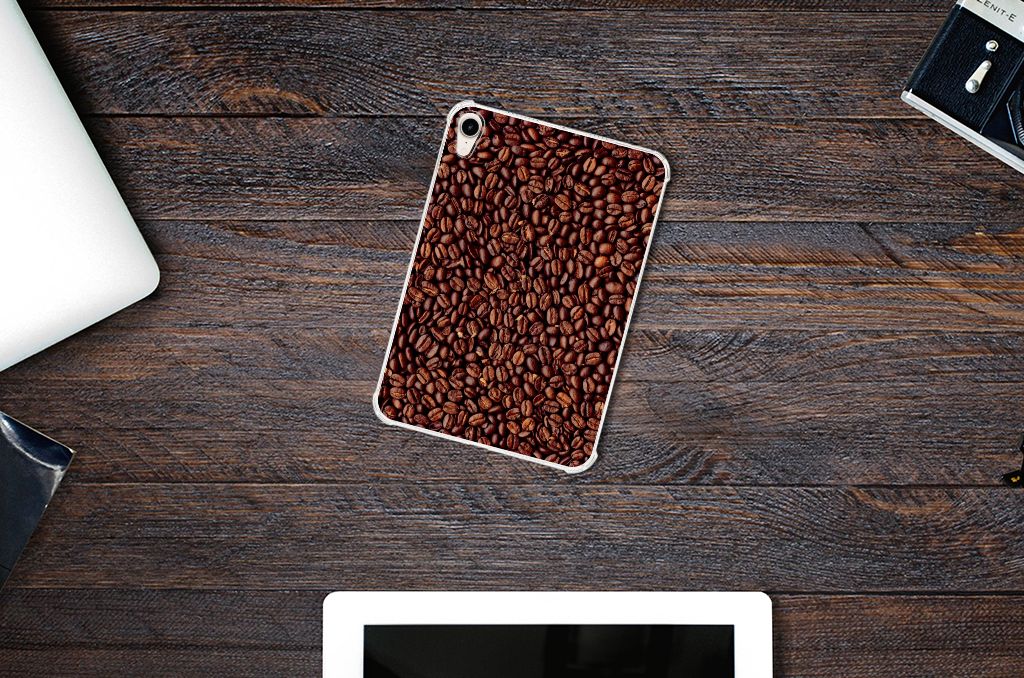 Apple iPad mini 6 (2021) Tablet Cover Koffiebonen - B2C Telecom