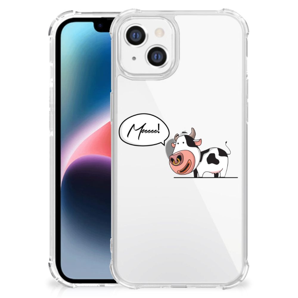 Apple iPhone 14 Plus Stevig Bumper Hoesje Cow B2C Telecom