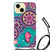 Apple iPhone 15 Back Cover Cirkels en Vlinders voorkant