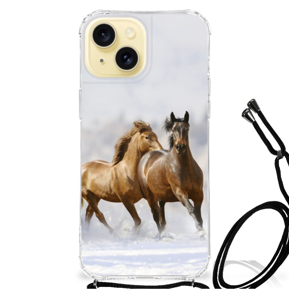 Apple iPhone 15 Case Anti-shock Paarden B2C Telecom