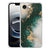 Apple iPhone 16e Hoesje - Marmer Groen TPU Antishock marble green design back view