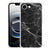Apple iPhone 16e Hoesje - Marmer Zwart TPU Antishock achterkant voorkant design