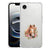 Apple iPhone 16e Hoesje - Paard TPU Antishock paard bloemen design achterzijde