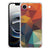 Apple iPhone 16e | iPhone 17e Hoesje - Polygon Color TPU Antishock Vooraanzicht en Achteraanzicht.