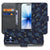 Apple iPhone 17 Hoesje Voetbal Design PU Leer Met 3 Pasjes voorkant zijkant design