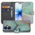 Apple iPhone 17 Hoesje Watercolor Mix PU-Leer Met 3 Pasjes Sluitlipje bookcase voorkant binnenkant