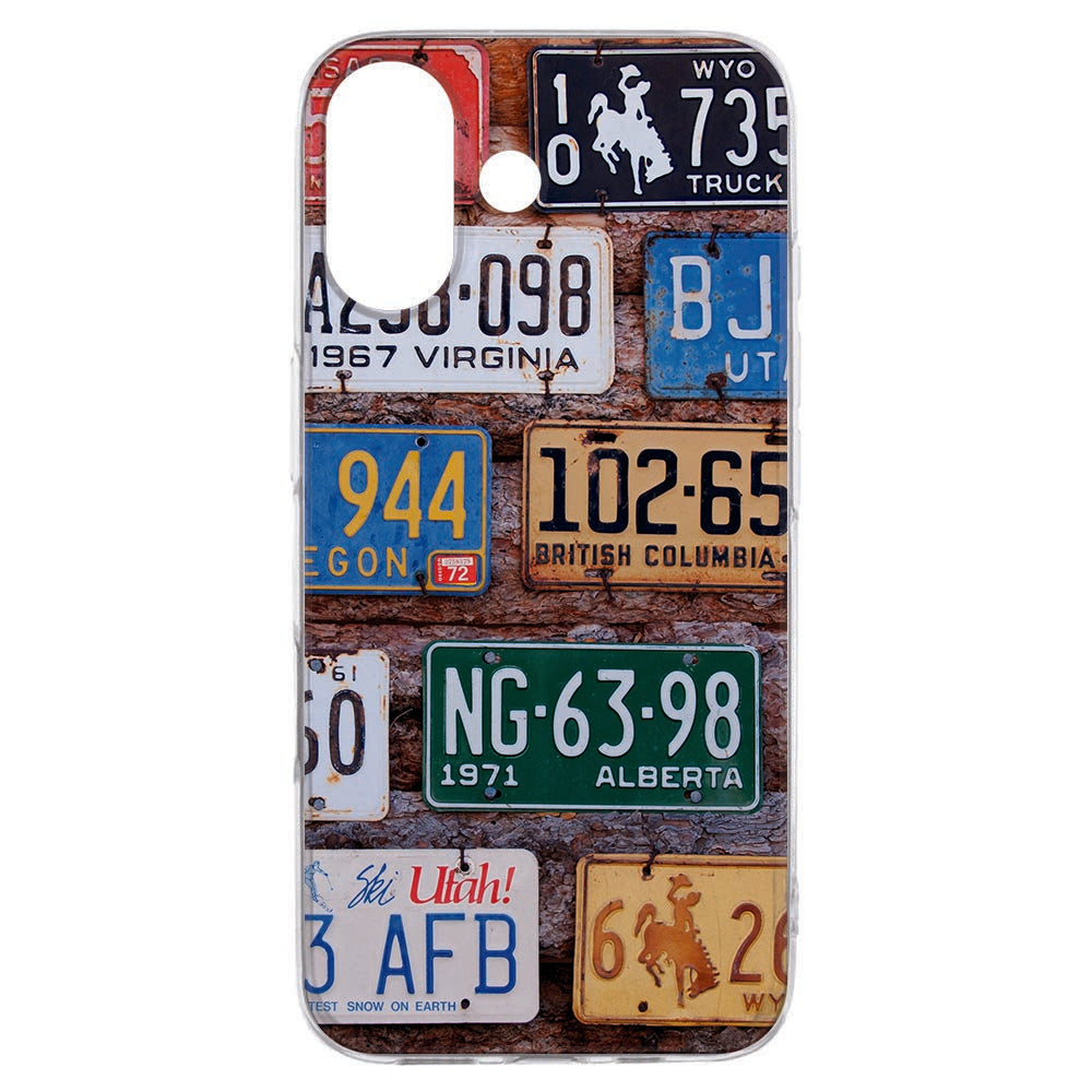 Apple iPhone 17 Softcase Back cover Kentekenplaten