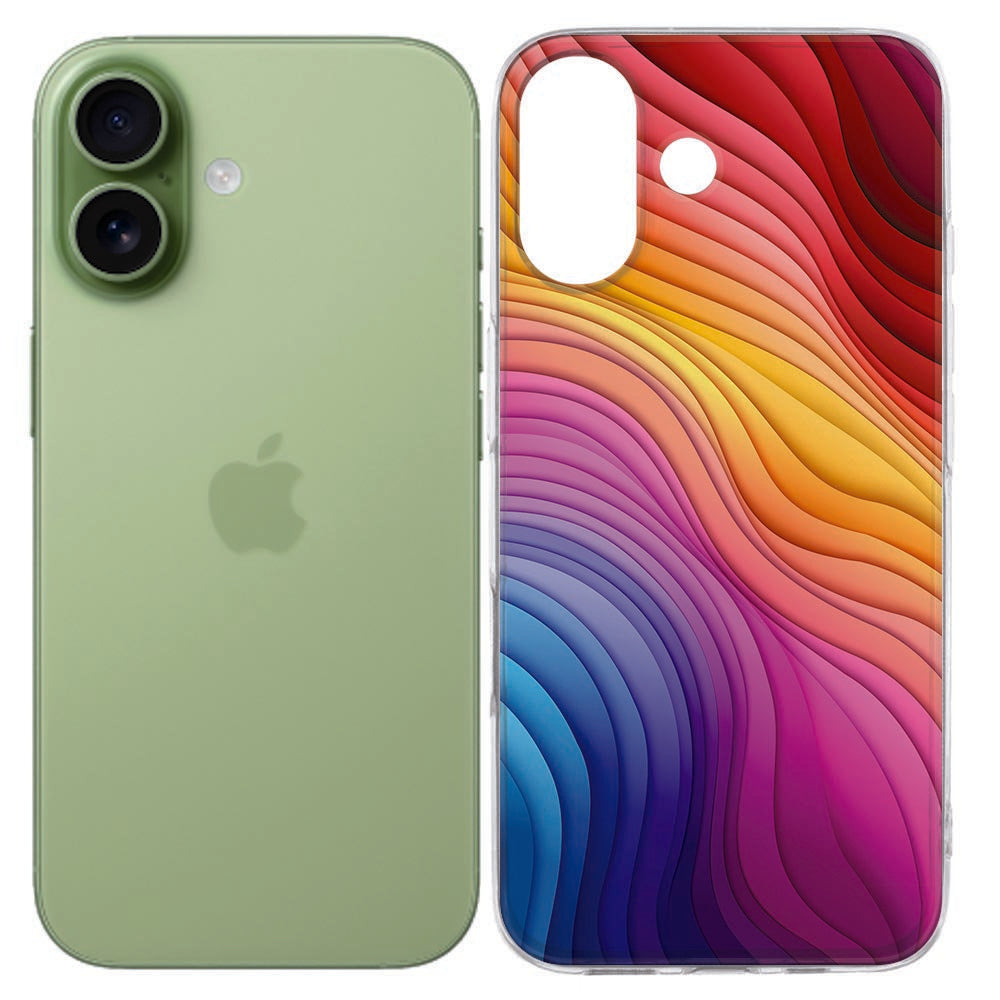 TPU Hoesje Apple iPhone 17 Regenboog