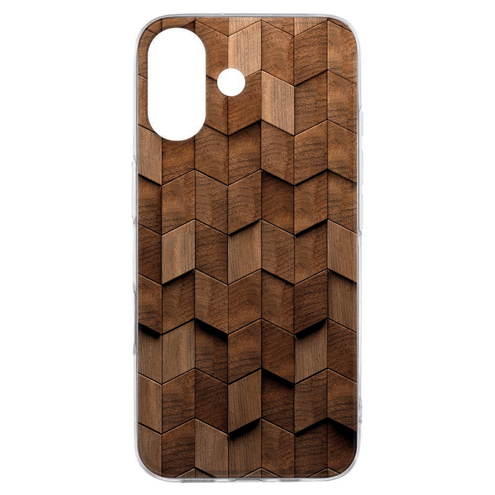 TPU Hoesje Apple iPhone 17 Wooden Cubes