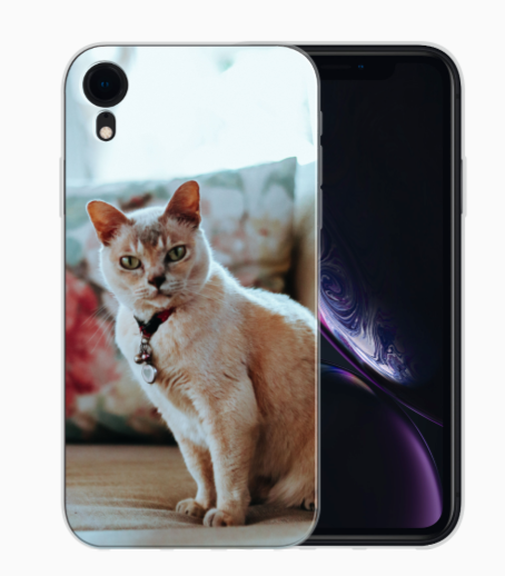 Apple iPhone Xr TPU Hoesje Maken met Foto en Naam