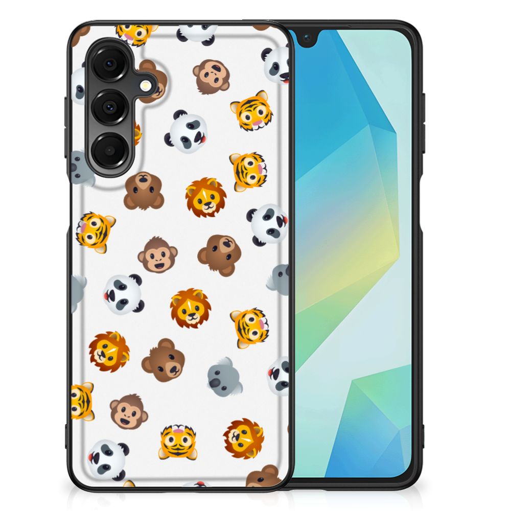 Samsung Galaxy A16 5G/4G Back Case voor Samsung Galaxy A16 5G/4G Dieren Emojis dieren emojis voorkant