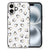 Apple iPhone 16 Back Case voor iPhone 16 Pinguïn design pinguïns aanzicht