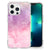 Apple iPhone 13 Pro Back Cover Pink Purple Paint vooraan