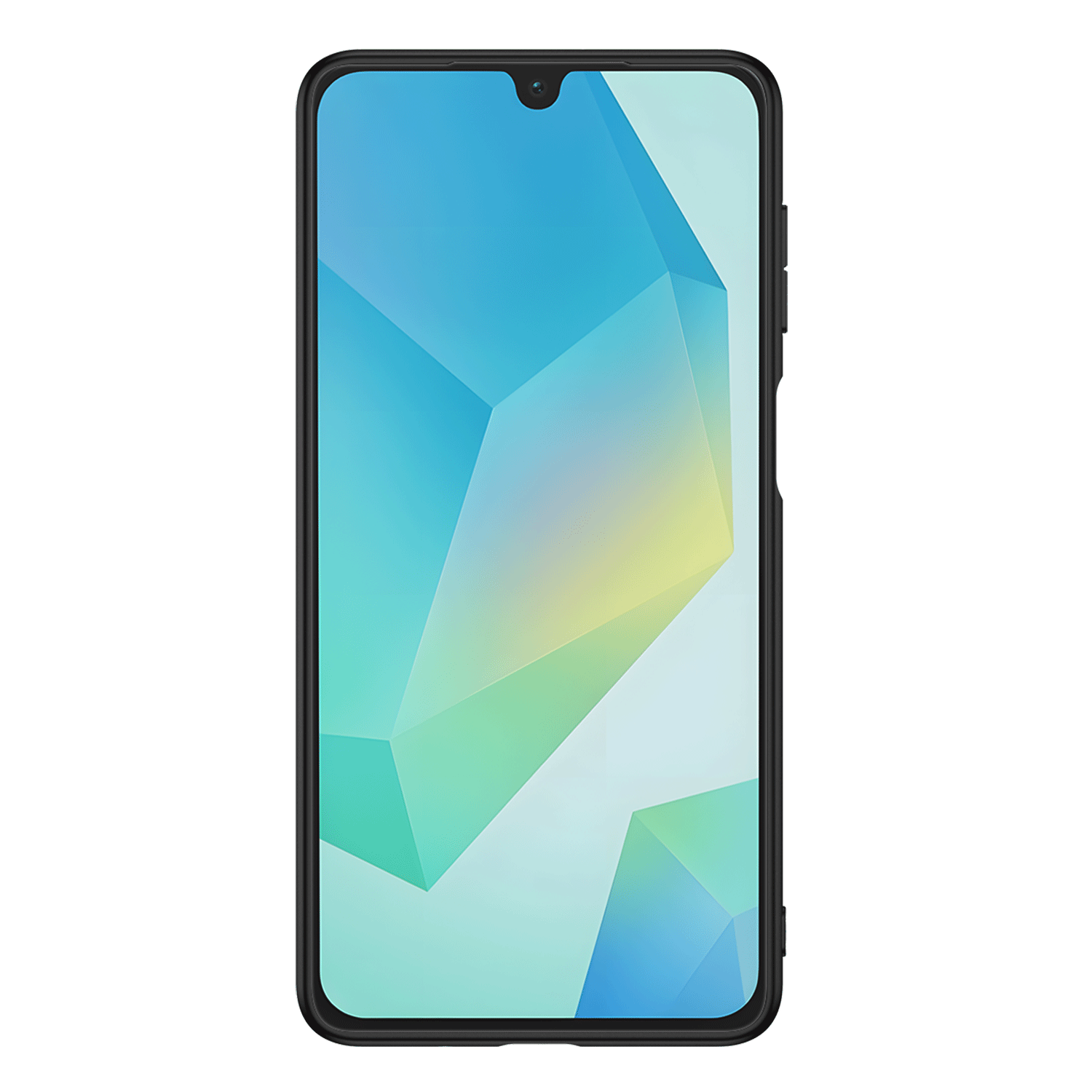 Samsung Galaxy A16 5G/4G Back Cover Hoesje Zwart Wit voorkant