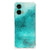 Back Cover Motorola Moto G35 Painting Blue achterkant turquoise design