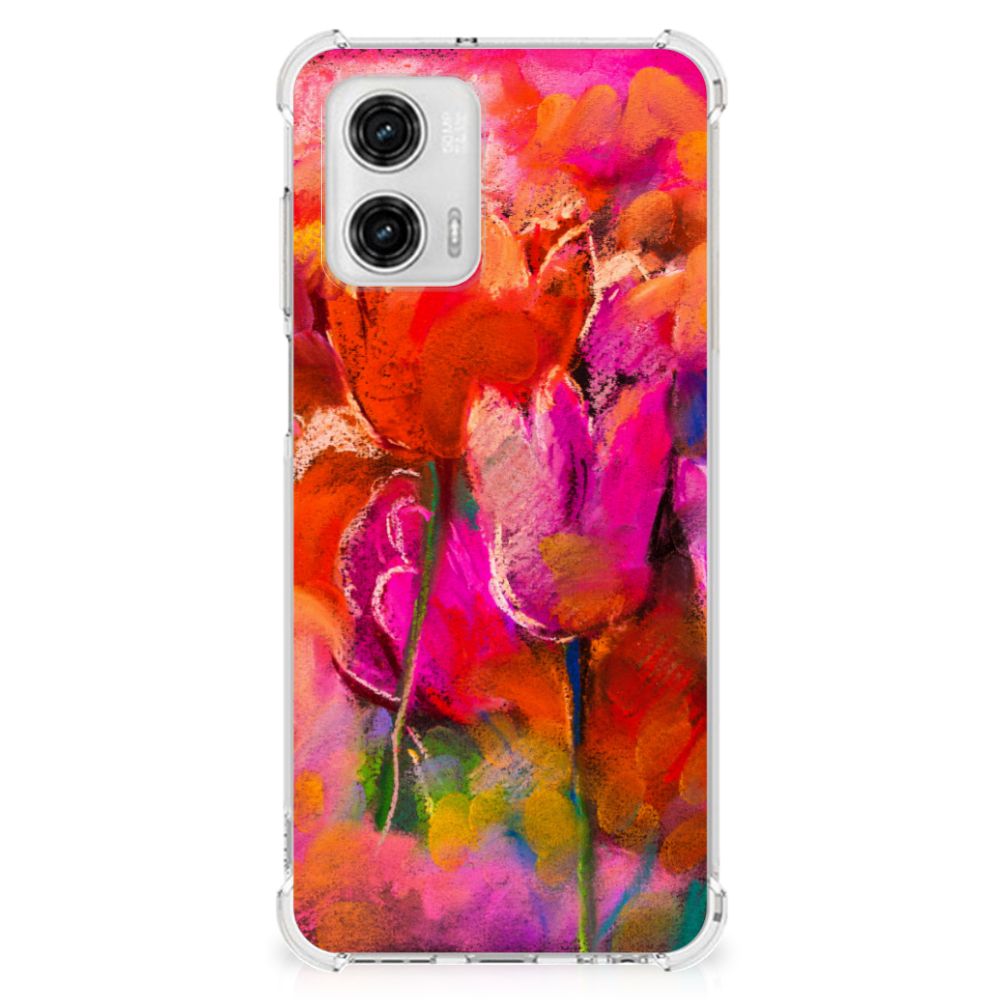 Back Cover Motorola Moto G73 Tulips B2C Telecom