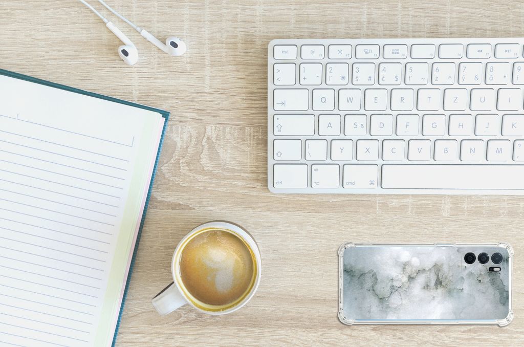 Back Cover OPPO A16 | A16s | A54s Painting Grey B2C Telecom