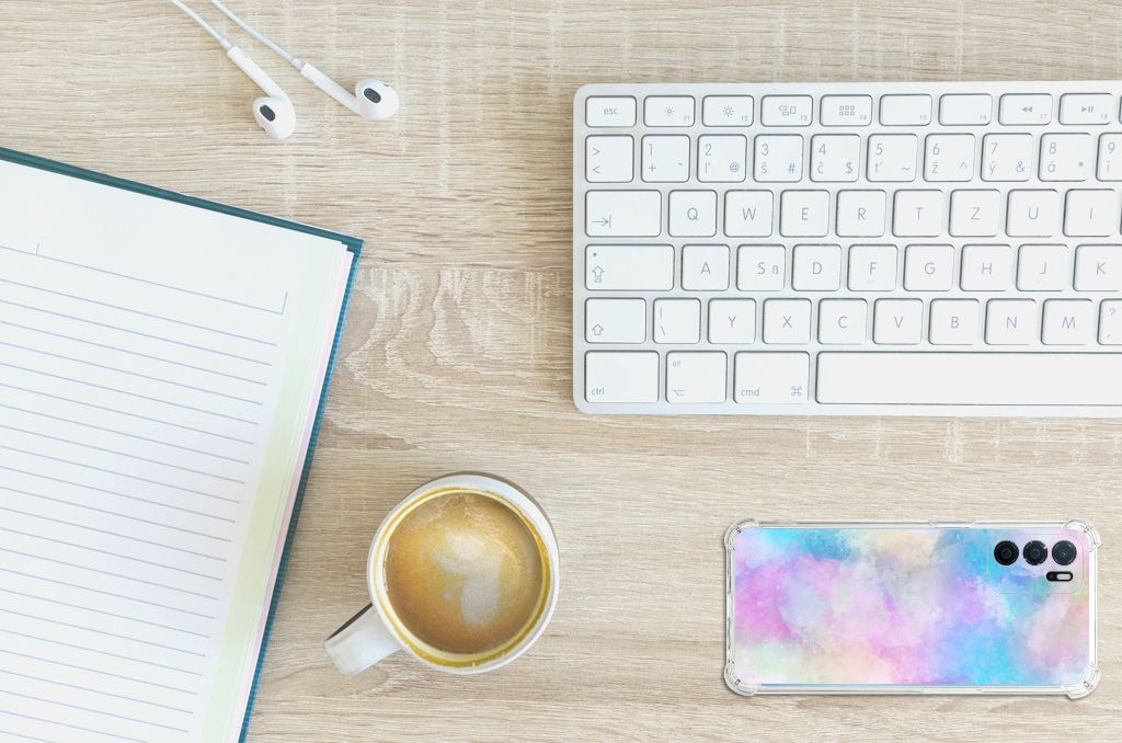 Back Cover OPPO A16 | A16s | A54s Watercolor Light B2C Telecom