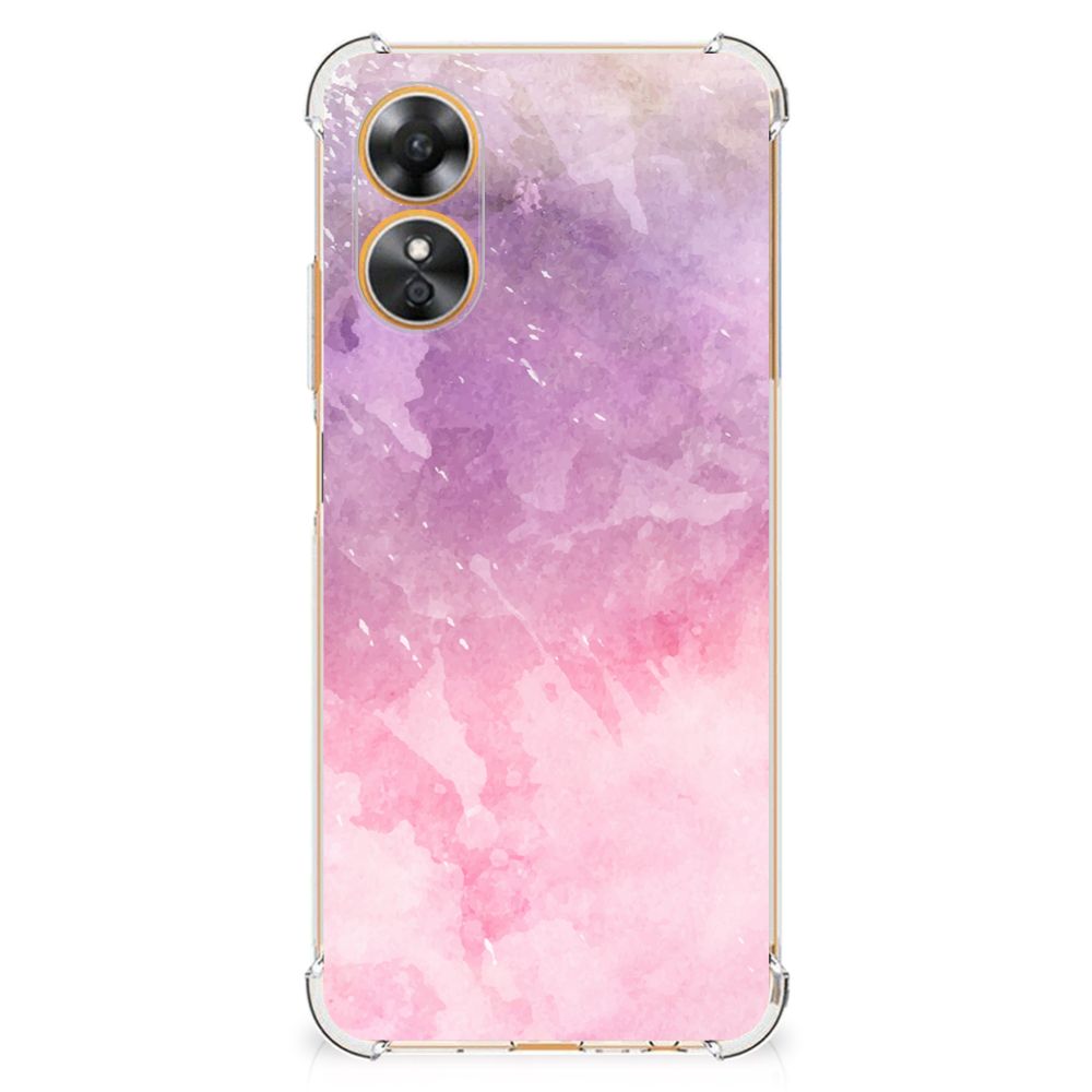 Back Cover OPPO A17 Pink Purple Paint B2C Telecom