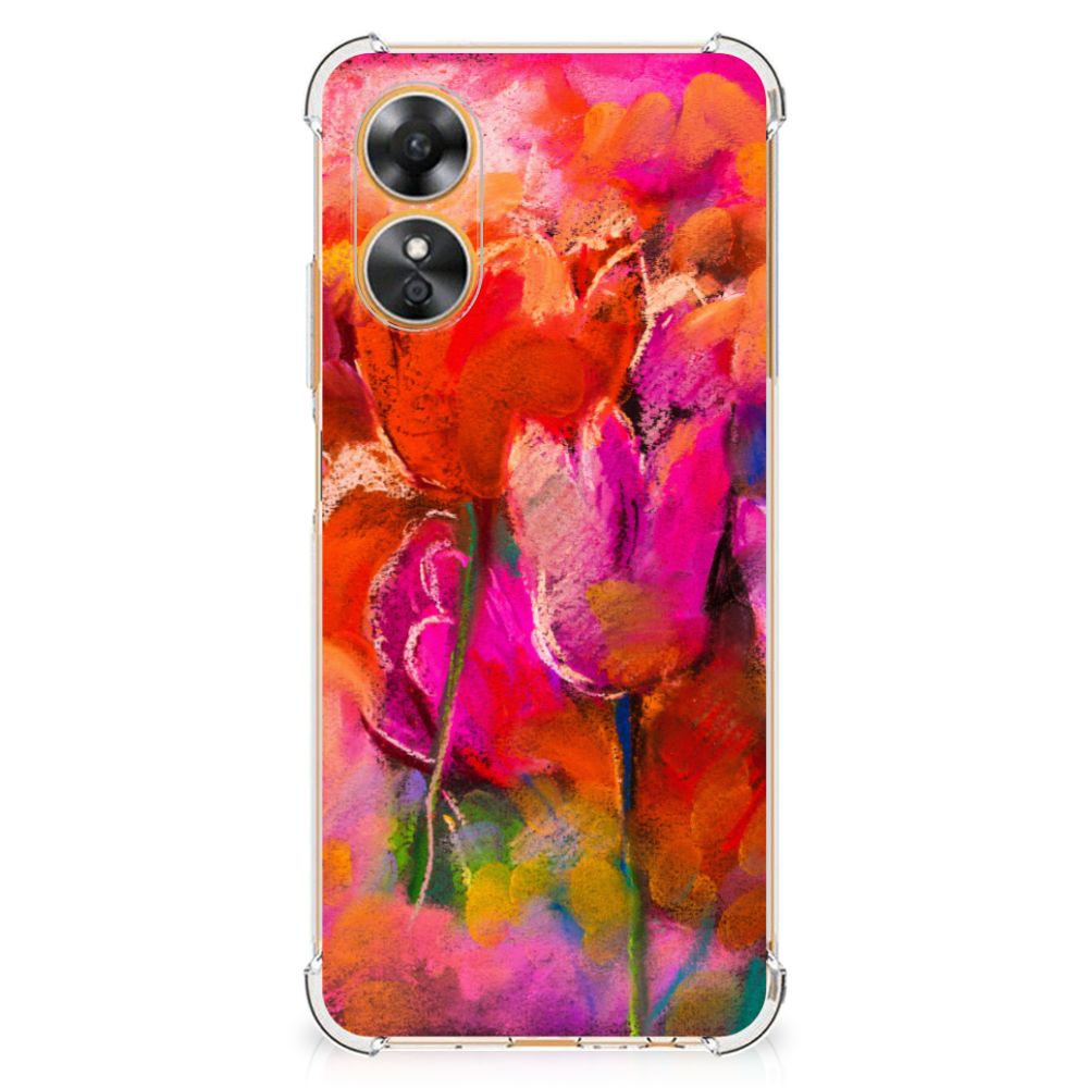 Back Cover OPPO A17 Tulips B2C Telecom