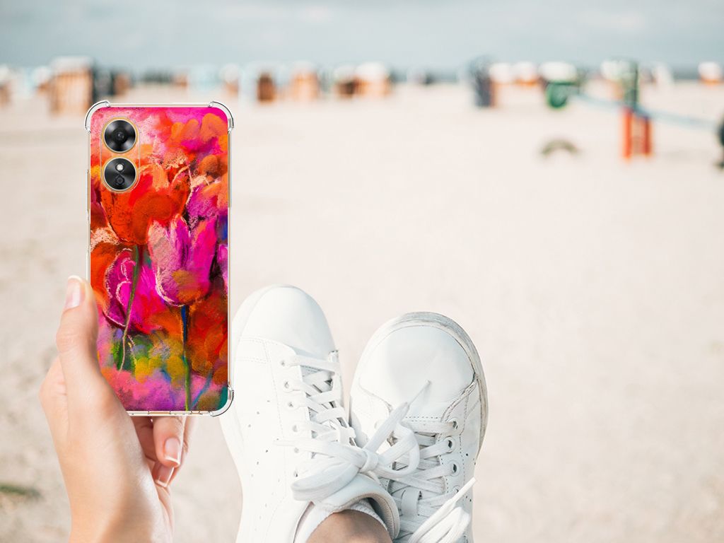 Back Cover OPPO A17 Tulips B2C Telecom