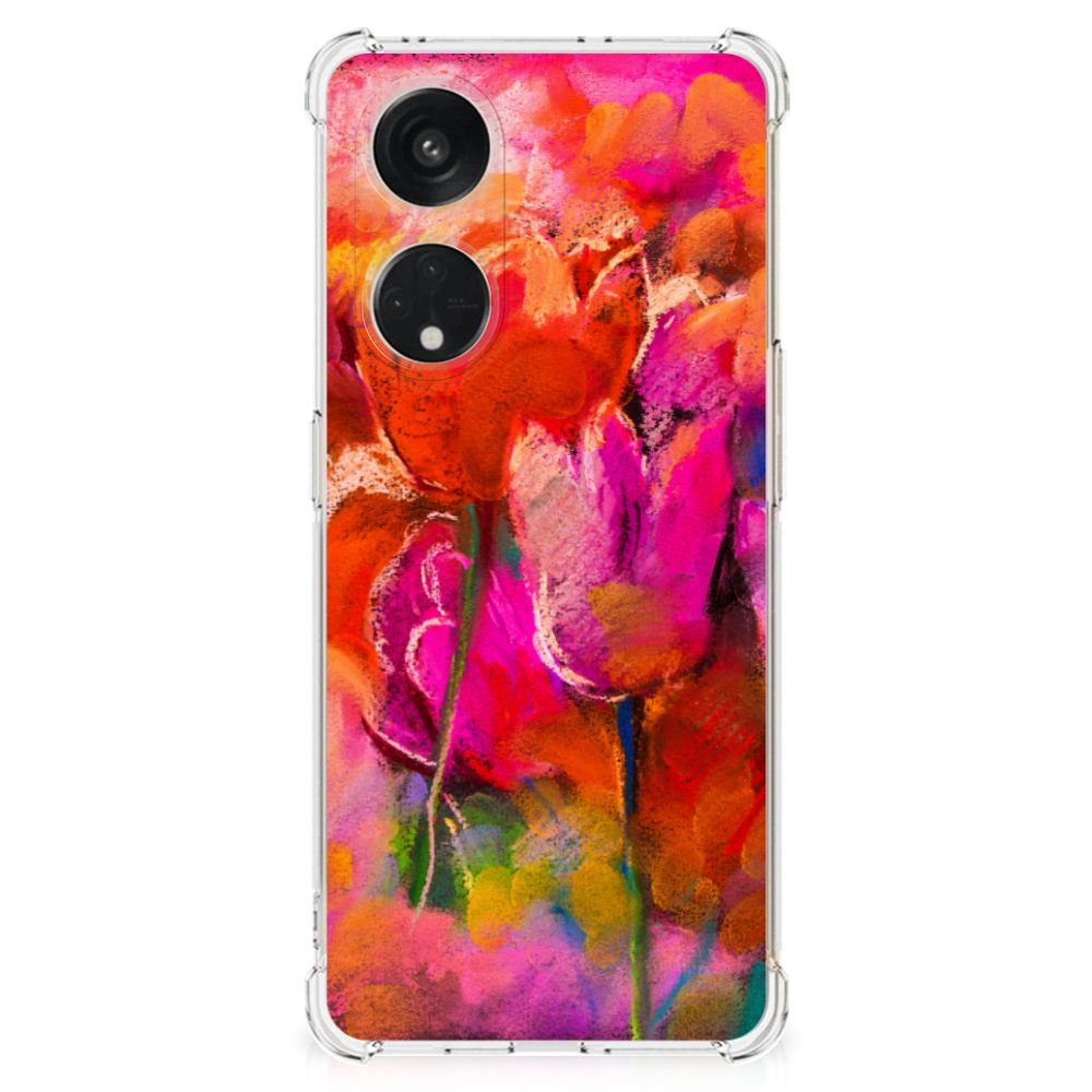 Back Cover OPPO A98 Tulips B2C Telecom
