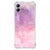 Samsung Galaxy A04e Back Cover Pink Purple Paint achterzijde