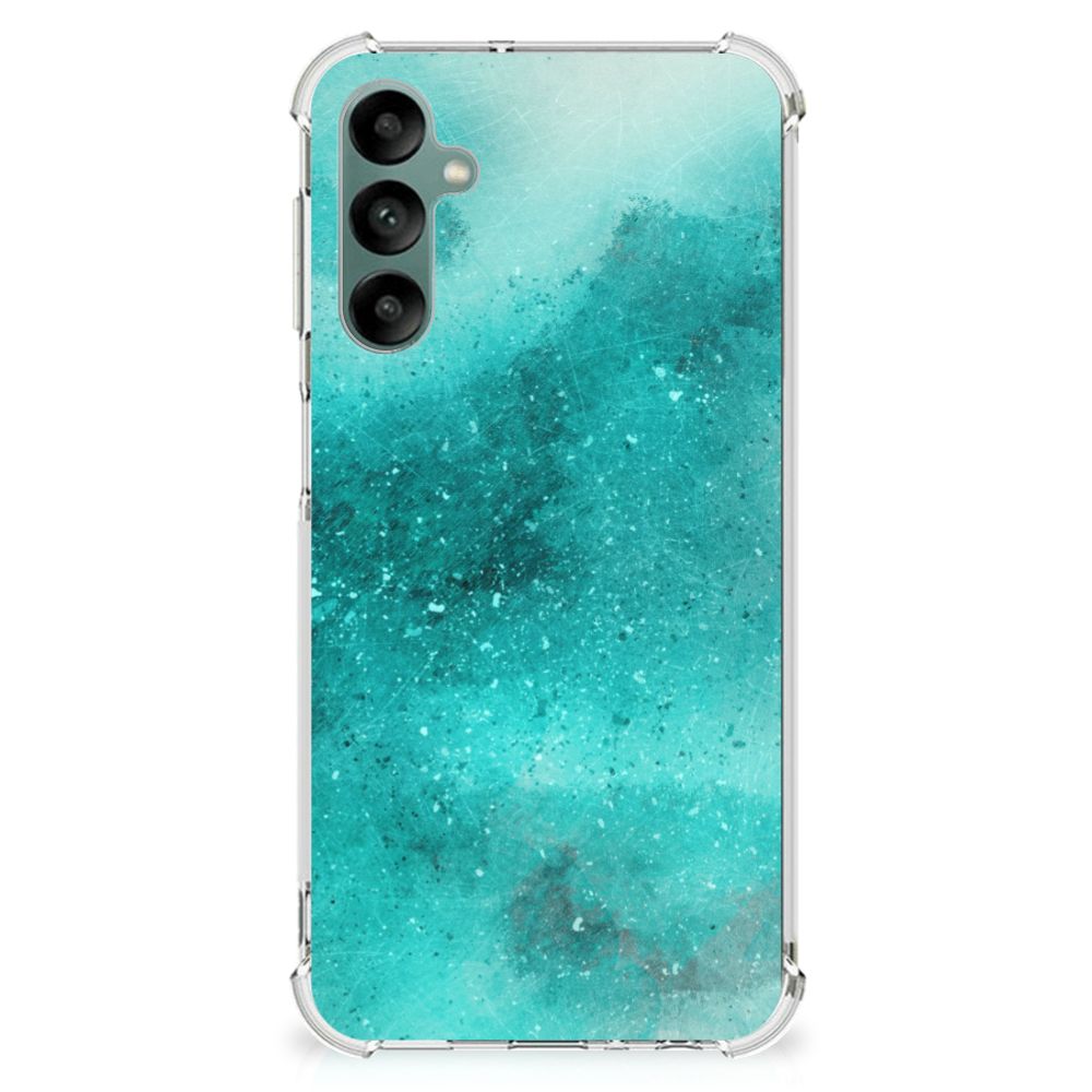 Back Cover Samsung Galaxy A24 Painting Blue B2C Telecom
