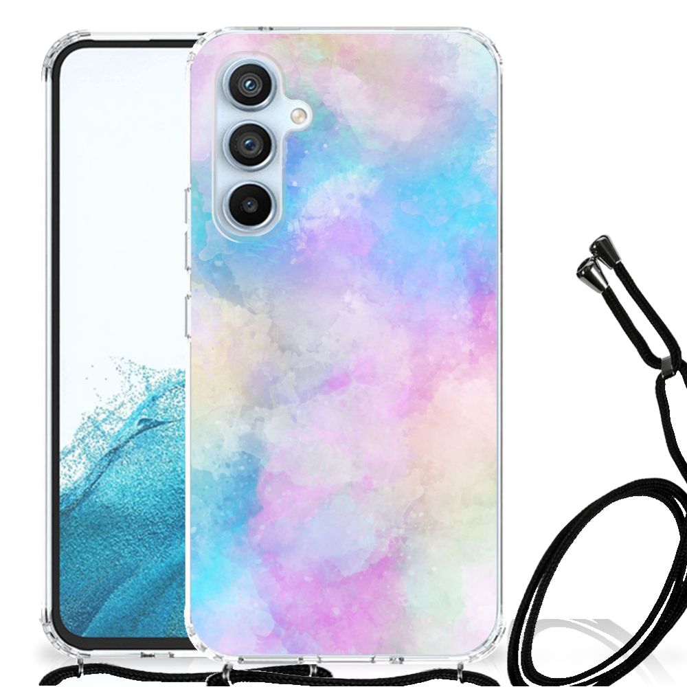 Samsung Galaxy A54 5G Back Cover Watercolor Light voorkant